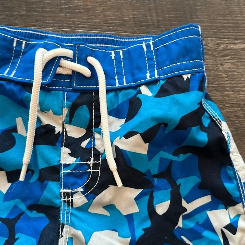 Gymboree 18-24 Month‎ Baby Boy Shark Swim Trunks NWOT